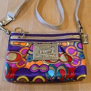NWOT Coach Multicolor Crossbody Bag
